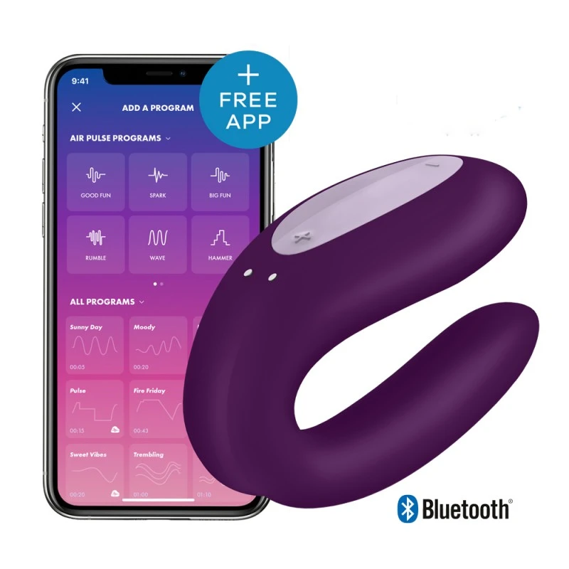 Double Joy Violet Satisfyer Partner Stimulateur Connecté Pour Couple 3 Double Joy Violet Satisfyer Partner Stimulateur Connecté Pour Couple