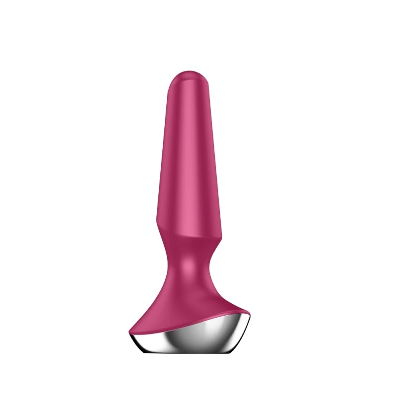 Satisfyer Plugs Satisfyer Plug-ilicious 2 Bordeaux Plug Anal Vibrant Connecté 4 Satisfyer Plugs Satisfyer Plug-ilicious 2 Bordeaux Plug Anal Vibrant Connecté – Image 2