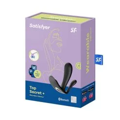 Satisfyer Top Secret + Noir Vibromasseur Connecté 9 Satisfyer Top Secret + Noir Vibromasseur Connecté -Pas Cher SexToys Magasin satisfyer vibromasseur connecte top secret noir 3