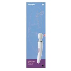 Vibromasseur Wand Satisfyer Wand-er Women Blanc 13 Vibromasseur Wand Satisfyer Wand-er Women Blanc -Pas Cher SexToys Magasin satisfyer wand er women blanc 5
