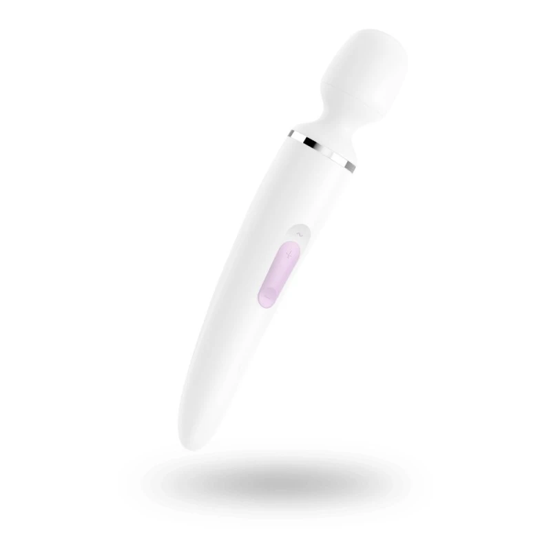 Vibromasseur Wand Satisfyer Wand-er Women Blanc 3 Vibromasseur Wand Satisfyer Wand-er Women Blanc