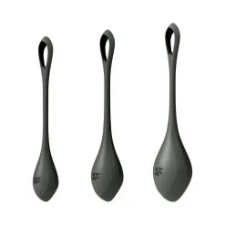 Satisfyer Balls Kit 3 Boules De Geisha Satisfyer Yoni Power 2 Noir