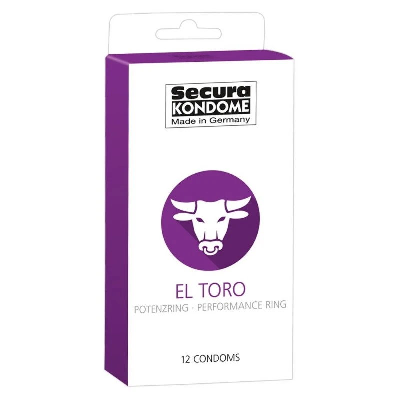 Secura Kondome Préservatifs El Toro Boîte De 12 3 Secura Kondome Préservatifs El Toro Boîte De 12