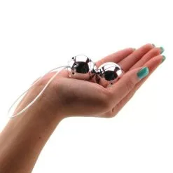 Seven Creations Boules De Geisha Argentées Duo Balls 8 Seven Creations Boules De Geisha Argentées Duo Balls -Pas Cher SexToys Magasin seven creations silver duo balls 2