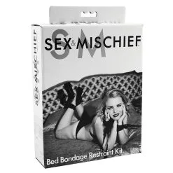 Sex & Mischief Attaches De Lit Bondage Sans Barreaux 11 Sex & Mischief Attaches De Lit Bondage Sans Barreaux -Pas Cher SexToys Magasin sex mischief bed bondage restraint kit 4