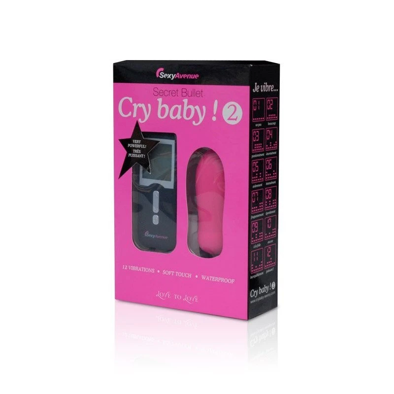 SexyAvenue Oeuf Vibrant Secret Bullet Cry Baby 2 5 SexyAvenue Oeuf Vibrant Secret Bullet Cry Baby 2 – Image 3