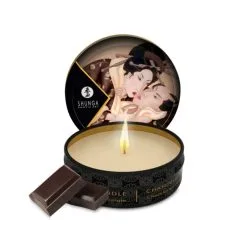 Shunga Mini Chandelle De Massage Chocolat Enivrant