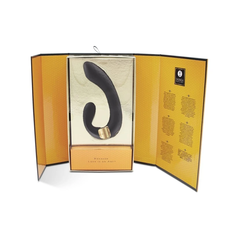 Vibromasseur Rabbit Shunga Miyo Noir 6 Vibromasseur Rabbit Shunga Miyo Noir – Image 4