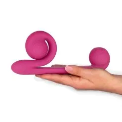 Snail Vibe Rose Vibromasseur Point G & Clitoris -Pas Cher SexToys Magasin snail vibe vibromasseur point g clitoris snail vibe rose 3