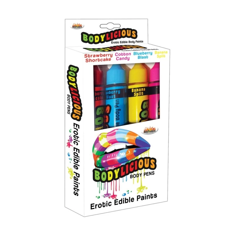SPENCER FLEETWOOD Stylos Peinture Corporelle Bodylicious Body Pens 3 SPENCER FLEETWOOD Stylos Peinture Corporelle Bodylicious Body Pens