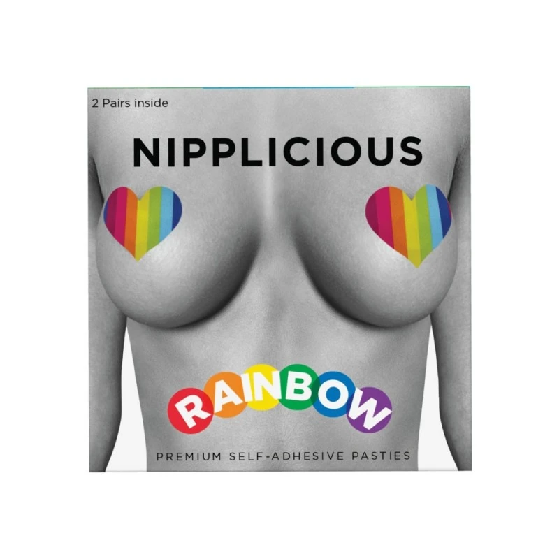 SPENCER FLEETWOOD Cache-Tétons Nipplicious Rainbow Coeur Et Bouche 6 SPENCER FLEETWOOD Cache-Tétons Nipplicious Rainbow Coeur Et Bouche – Image 4