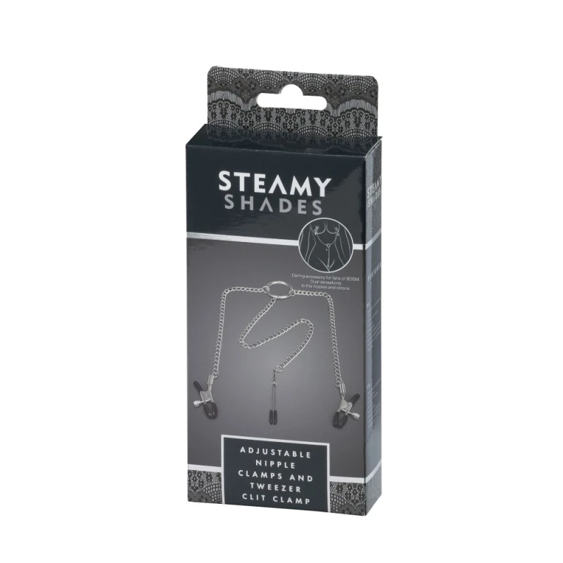 Steamy Shades Pinces à Seins & Clitoris Ajustables Tweezer 4 Steamy Shades Pinces à Seins & Clitoris Ajustables Tweezer – Image 2