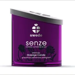 Swede Bougie De Massage Senze Herbal Aphrodisiac -Pas Cher SexToys Magasin swede senze herbal aphrodisiac 4