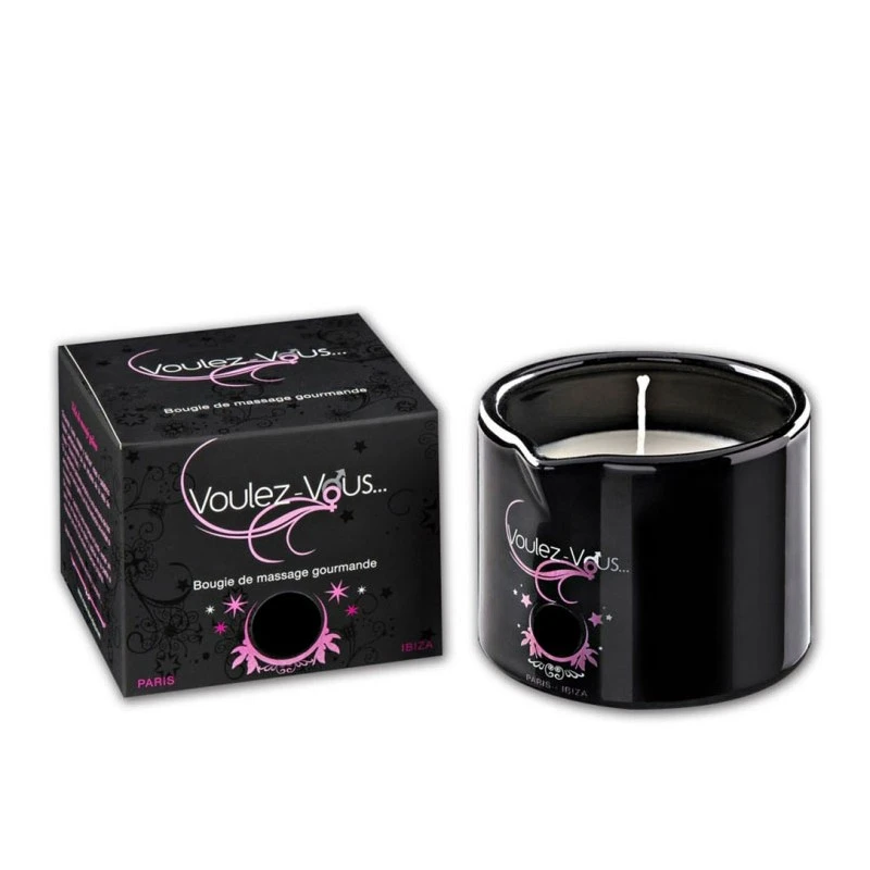 Voulez-Vous Bougie De Massage Gourmande Allume-Moi Fondant Chocolat 4 Voulez-Vous Bougie De Massage Gourmande Allume-Moi Fondant Chocolat – Image 2