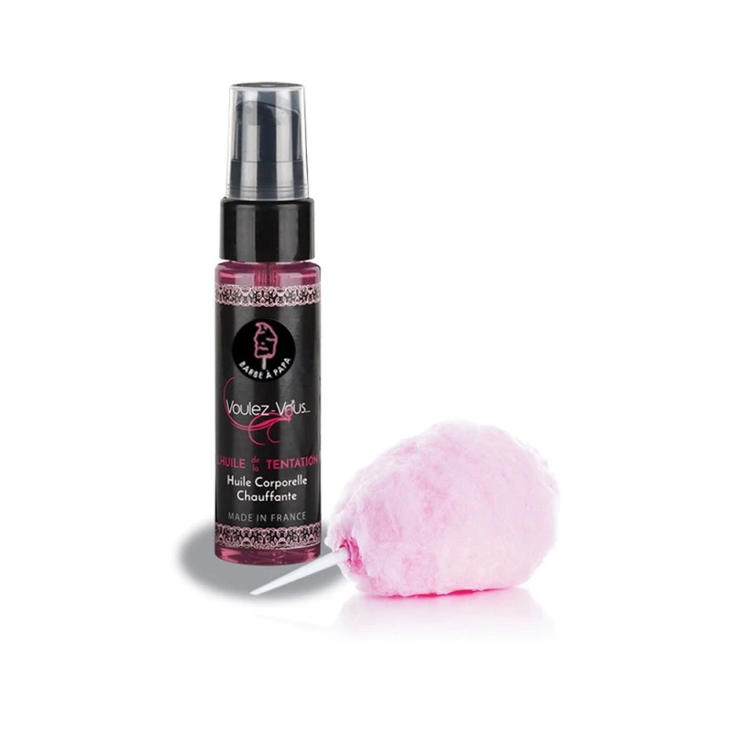 Voulez-Vous Huile Comestible & Chauffante Barbe à Papa Huile De La Tentation 3 Voulez-Vous Huile Comestible & Chauffante Barbe à Papa Huile De La Tentation