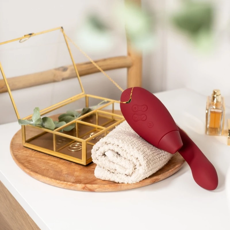 Womanizer Duo 2 Bordeaux Stimulateur Point G & Clitoris 7 Womanizer Duo 2 Bordeaux Stimulateur Point G & Clitoris – Image 6