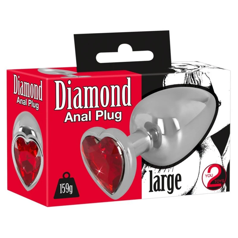 You 2 Toys Plug Anal Diamond Large 7 You 2 Toys Plug Anal Diamond Large – Image 5